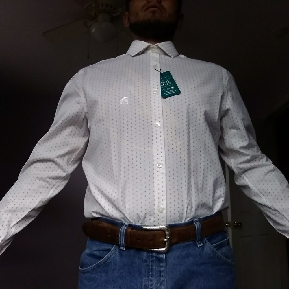 Perry Ellis Long Sleeve Shirt